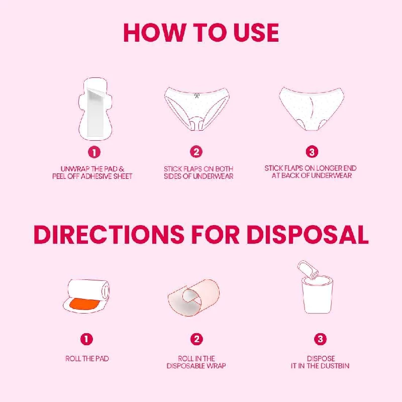 Everteen Period Care XXL Soft Neem-Safflower Sanitary Pads, 40 Pads-4.webp